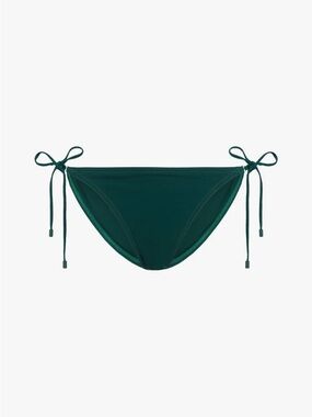 NWT Zimmermann ‘Separates Sculpt Tie Side Bikini Brief’ in “Bottle Green” Size 4